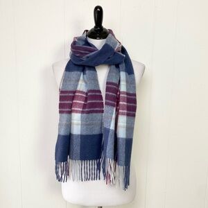 Edinburgh Lambs Wool Collection 100% Lambswool Holyrood Tartan Scarf Plaid